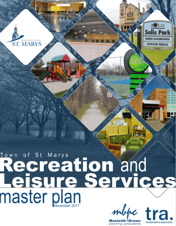 Cover of the Recreation and Leisure Services Master Plan